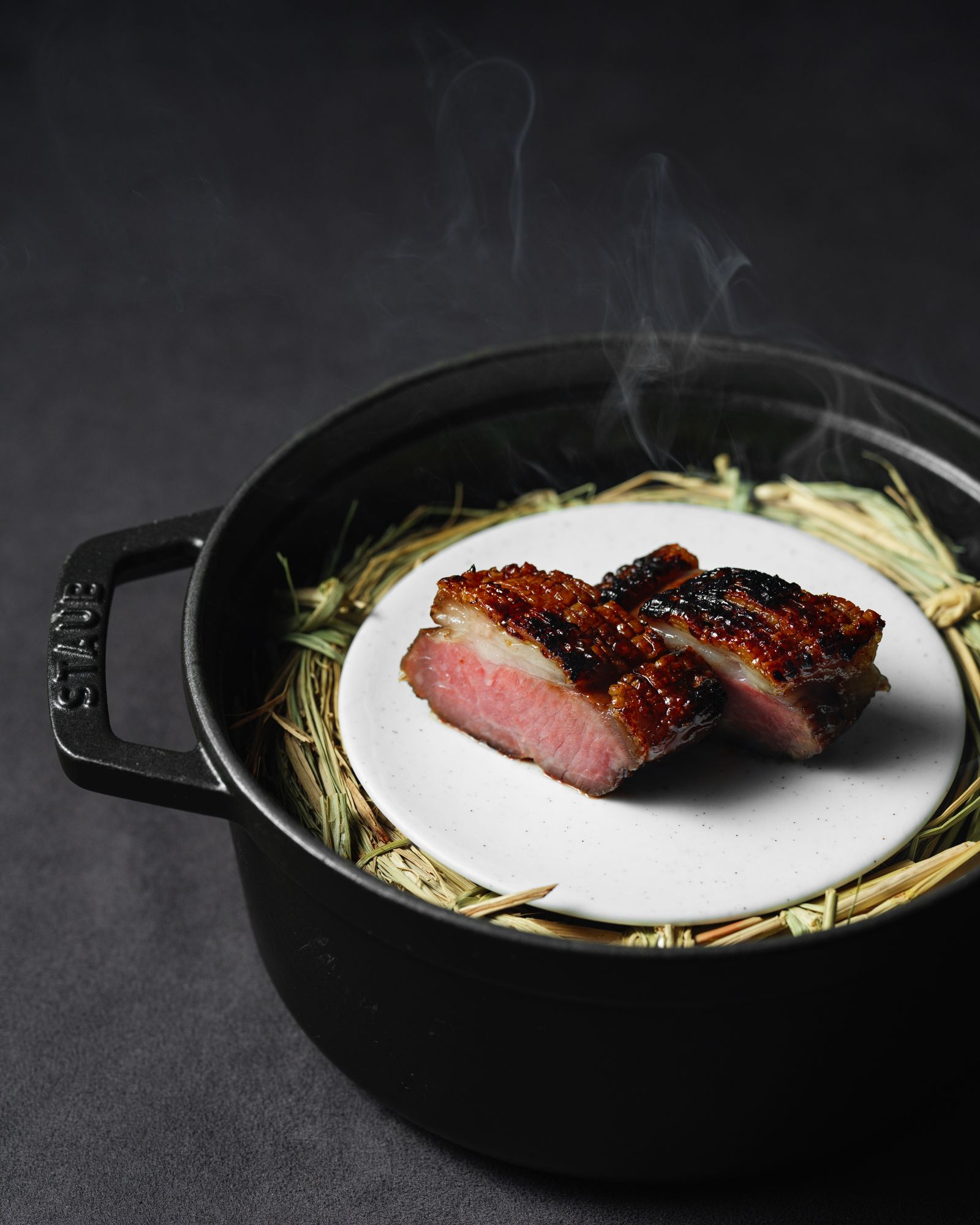Lamb saddle / Horseradish / Finger lime