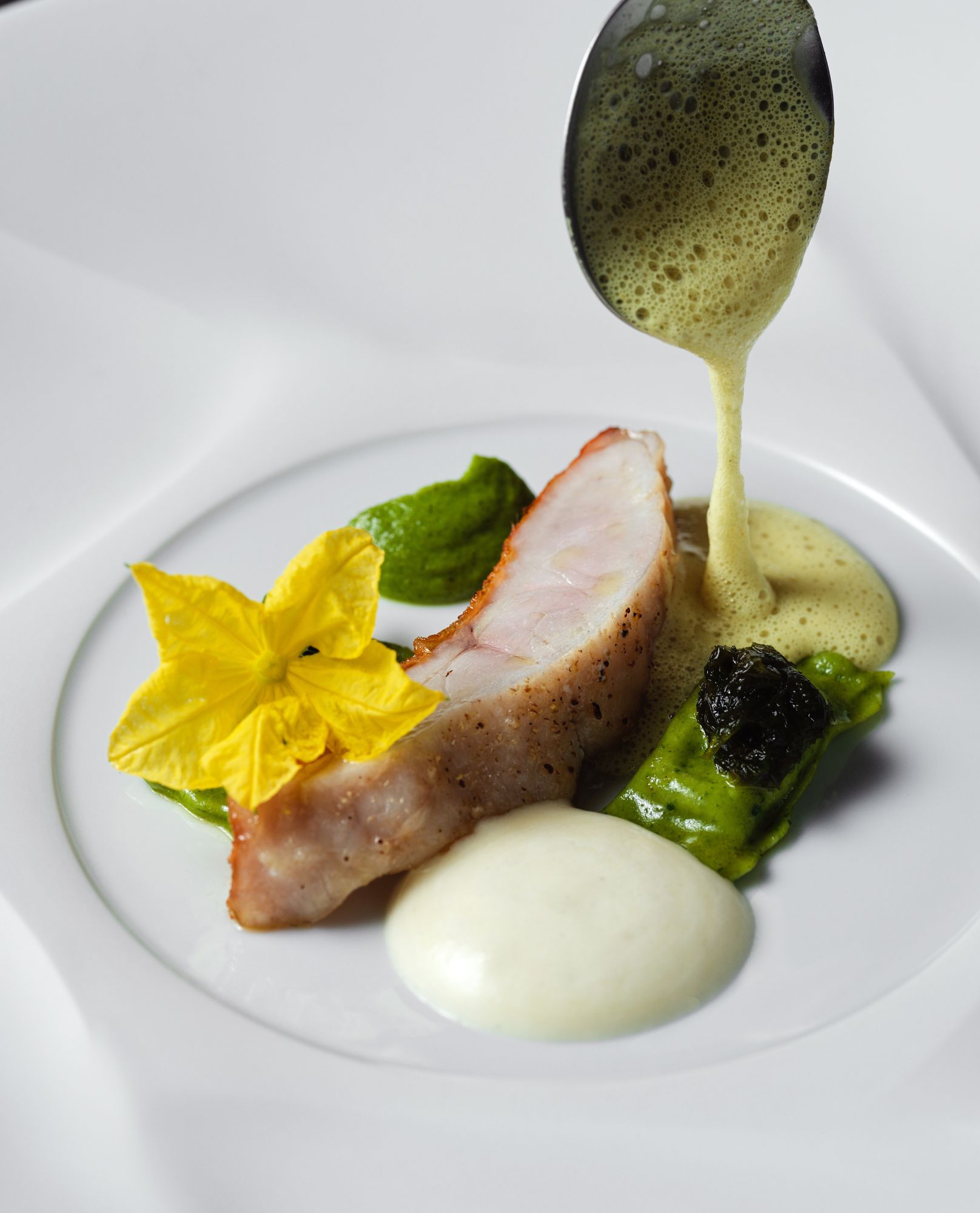 Market fish / Breton spice / Zucchini