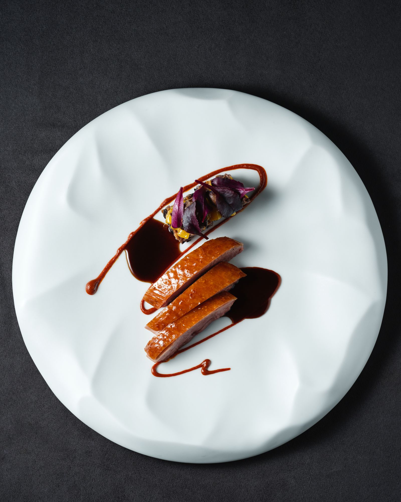 Duck / Mango / Wild rice