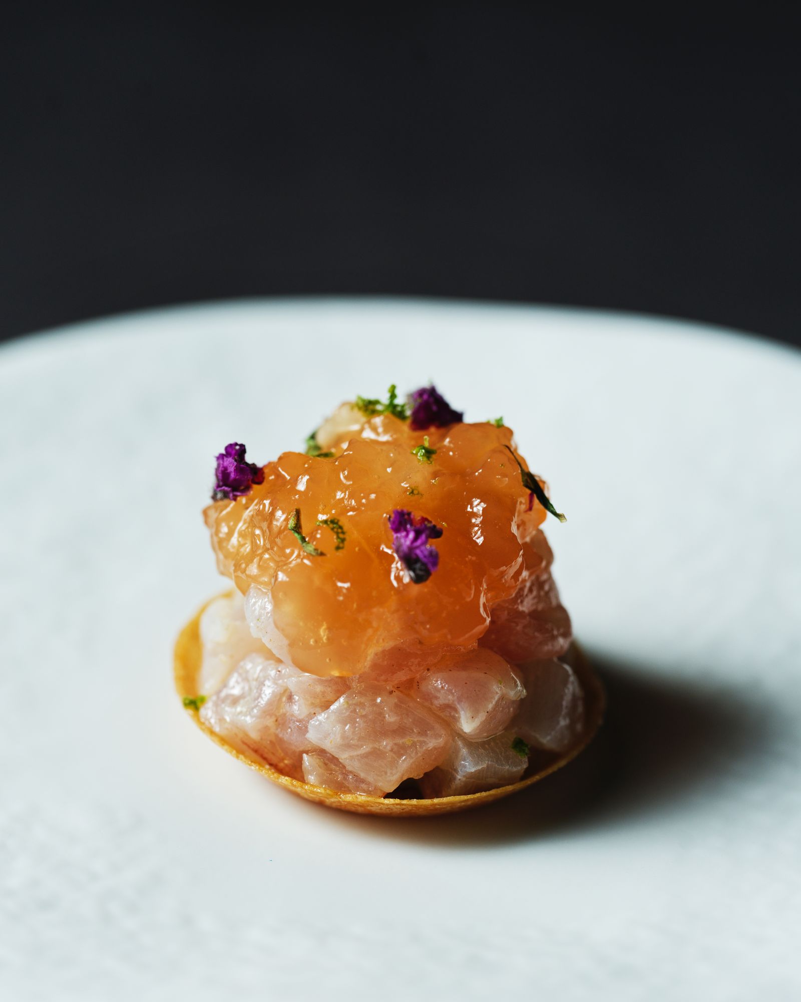 Shima aji / Kaffir lime / Coriander